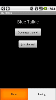 Capture d'écran de l'application Blue Talkie - #1