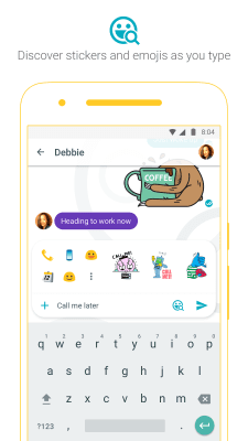 Capture d'écran de l'application Google Allo - #1