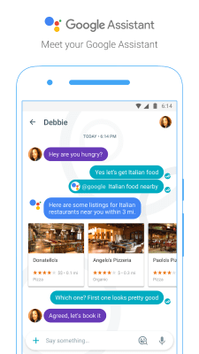 Capture d'écran de l'application Google Allo - #2