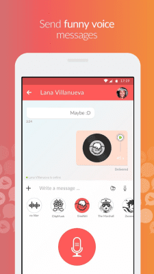 Capture d'écran de l'application Jongla - Instant Messenger - #4