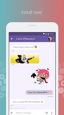 Capture d'écran de l'application Jongla - Instant Messenger - #5
