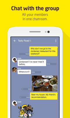 Capture d'écran de l'application KakaoGroup - #5