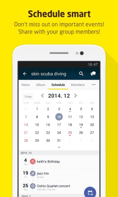 Capture d'écran de l'application KakaoGroup - #6