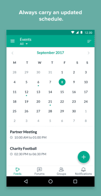Capture d'écran de l'application Zoho Connect - #5