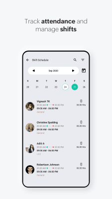 Capture d'écran de l'application HR management app - Zoho People - #4
