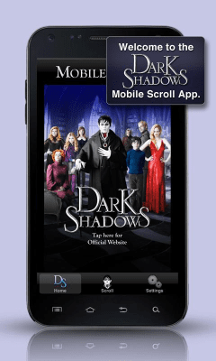 Capture d'écran de l'application Dark Shadows Mobile Scroll - #1