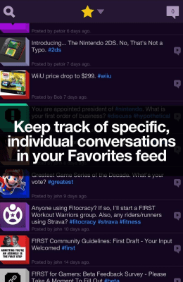 Capture d'écran de l'application First for Gamers - #6