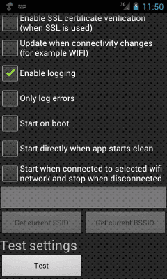 Capture d'écran de l'application IRC Server - #7