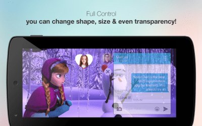 Capture d'écran de l'application HoverChat Free (Ninja SMS) - #3