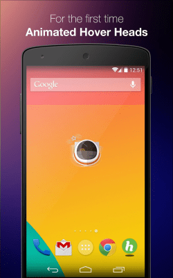 Capture d'écran de l'application HoverChat Free (Ninja SMS) - #6