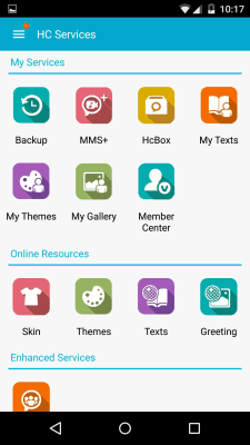 Capture d'écran de l'application Handcent SMS - #4