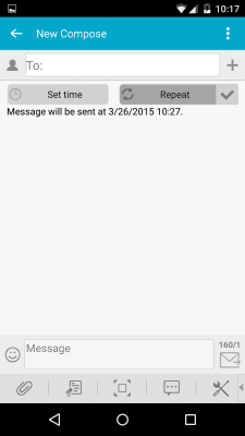 Capture d'écran de l'application Handcent SMS - #6