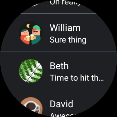 Capture d'écran de l'application Handcent Next SMS - #9