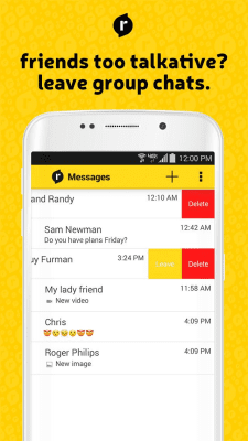 Capture d'écran de l'application reTXT - #3