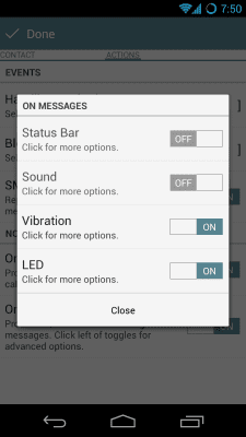 Capture d'écran de l'application Private Place SMS MMS CALLS - #3
