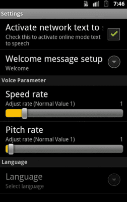Capture d'écran de l'application Elephant SMS Listen - #4