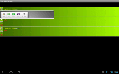 Capture d'écran de l'application Elephant SMS Listen - #7