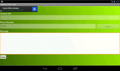 Capture d'écran de l'application Elephant SMS Listen - #11