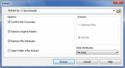 Capture d'écran de l'application IZArc2Go - #3