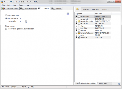 Capture d'écran de l'application Rename Master - #3