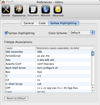 Capture d'écran de l'application Editra - #3