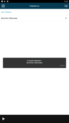 Capture d'écran de l'application Boomfox Player - #8