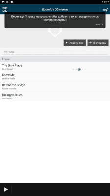 Capture d'écran de l'application Boomfox Player - #9