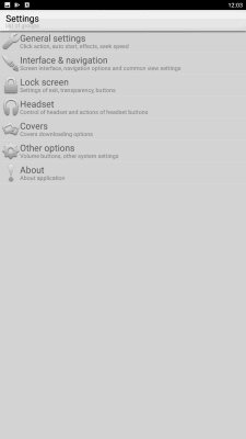 Capture d'écran de l'application Xplay music player - #3