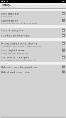 Capture d'écran de l'application Xplay music player - #4