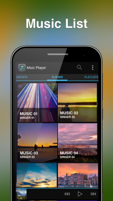 Capture d'écran de l'application Free Music Player - #1