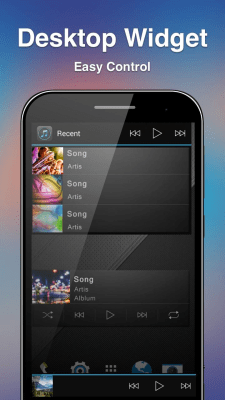 Capture d'écran de l'application Free Music Player - #3