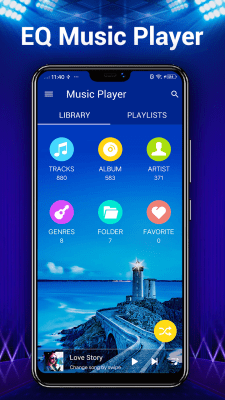 Capture d'écran de l'application Lecteur de musique - Lecteur MP3 - #1