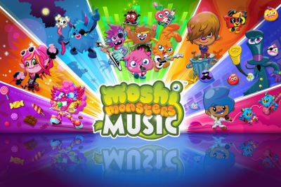 Capture d'écran de l'application Moshi Monsters Music - #1