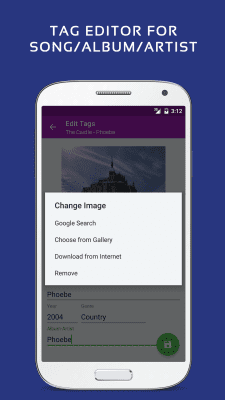 Capture d'écran de l'application Lecteur de musique Pulsar - #6