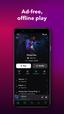 Capture d'écran de l'application TIDAL Music - #3