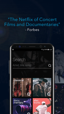 Capture d'écran de l'application Qello Concerts - #5