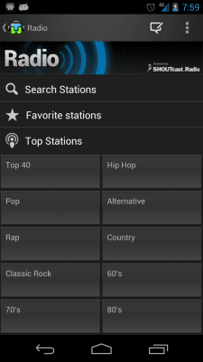 Capture d'écran de l'application TuneWiki Gold - #7