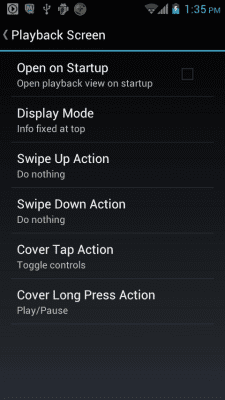Capture d'écran de l'application Ultra Music-Player - #5