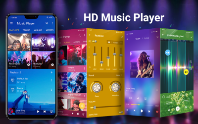 Capture d'écran de l'application Music Player for Android - #1