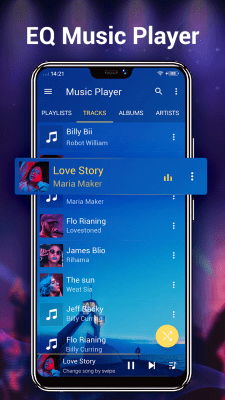 Capture d'écran de l'application Music Player for Android - #3