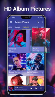 Capture d'écran de l'application Music Player for Android - #4