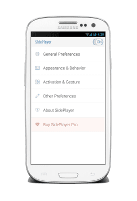 Capture d'écran de l'application SidePlayer - #3