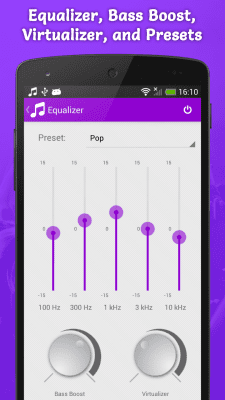 Capture d'écran de l'application Top Music Player - #2