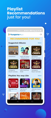 Capture d'écran de l'application Hungama Music: Bollywood Songs - #2