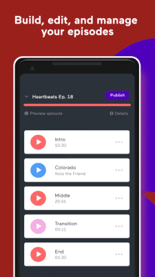 Capture d'écran de l'application Anchor - #3