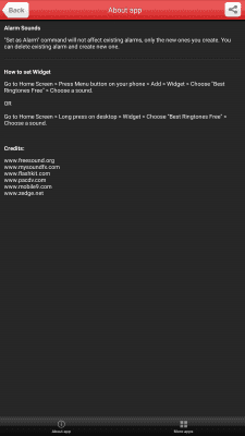 Capture d'écran de l'application Les meilleures sonneries gratuites - #3