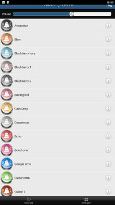Capture d'écran de l'application Sonneries sms - #2