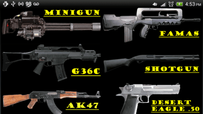 Capture d'écran de l'application Fusil Coup - Sons - #1