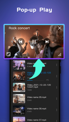 Capture d'écran de l'application Lecteur vidéo HD par GentleMan Dev Studio - #2