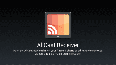 Capture d'écran de l'application AllCast Receiver - #3
